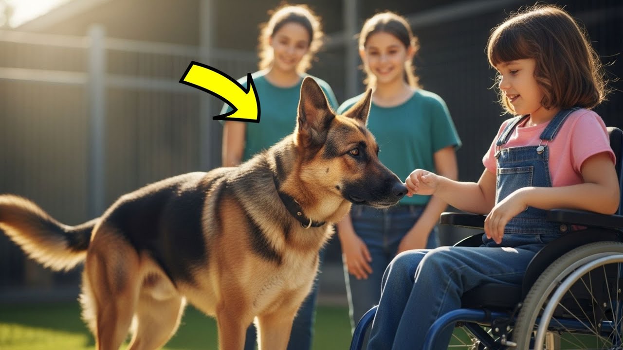 Paralyzed Girl Visits Shelter — What This ‘Aggressive’ Dog Did Next Left Everyone in Tears