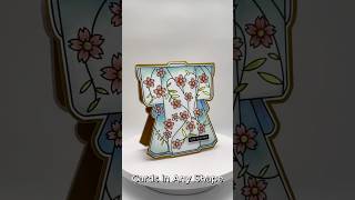 A Kimono Shaped Card | DIY Card Making &amp; Cricut Tutorial | Cards in Any Shape