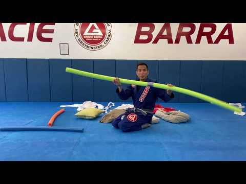 How to Make a Homemade Grappling Dummy With Pool Noodles