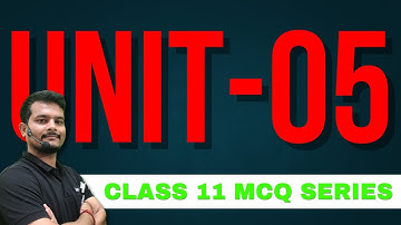 Motion of System & Rigid Body (Unit 5) | Class 11 MCQ Practice