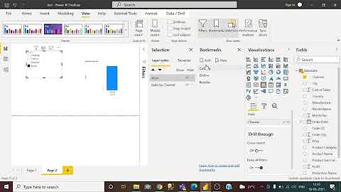 Slicer Selection from a Bookmark in Power BI
