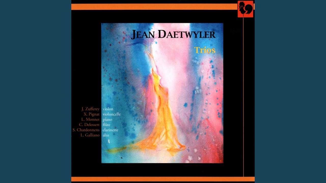 Fritz Zorn concertino pour clarinette, violon et piano: III. Ironico con amarezza