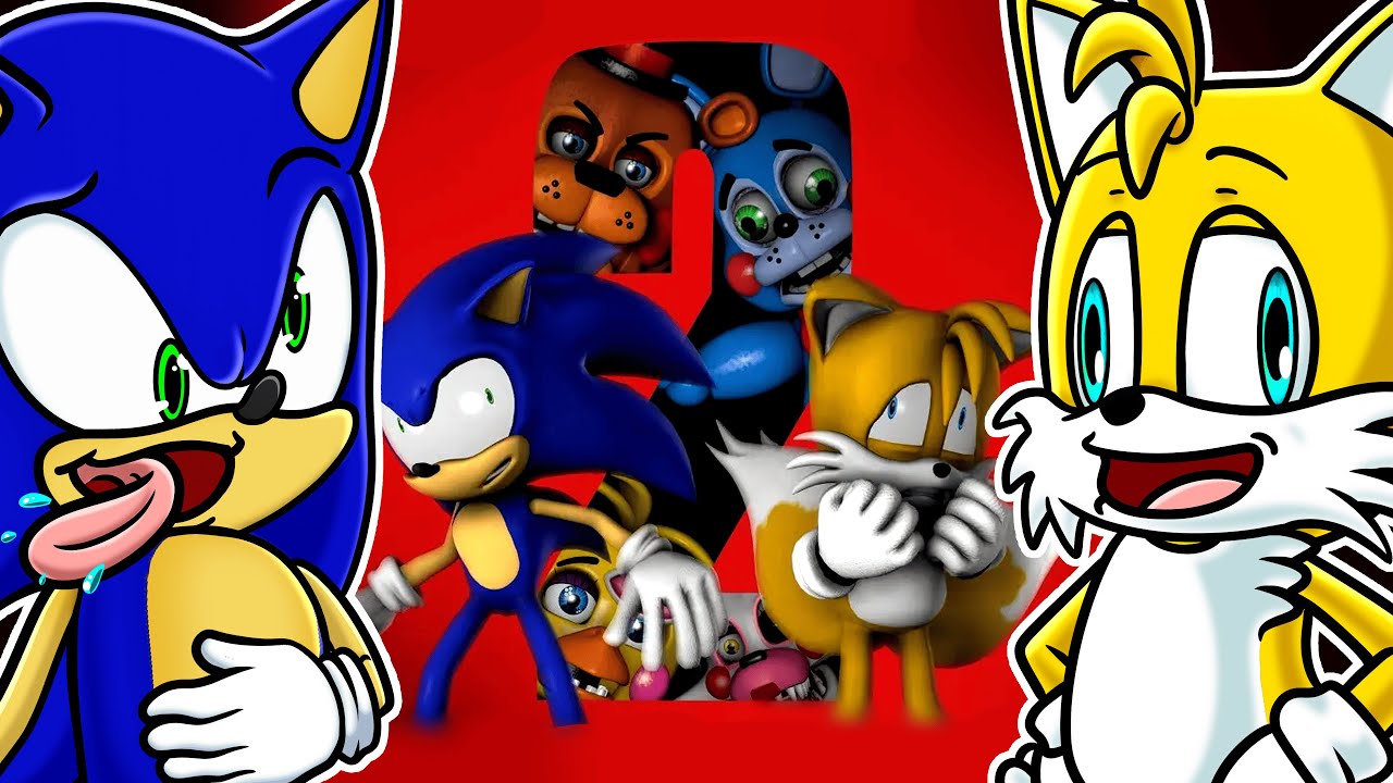 Sonic e Tails REAGEM a SONIC NO FILME DE FNAF 2!