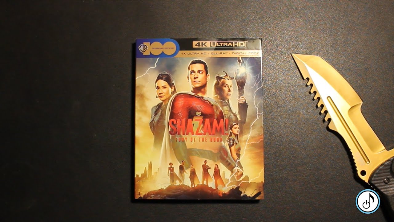 Shazam! Fury Of The Gods (2023) 4K Unboxing