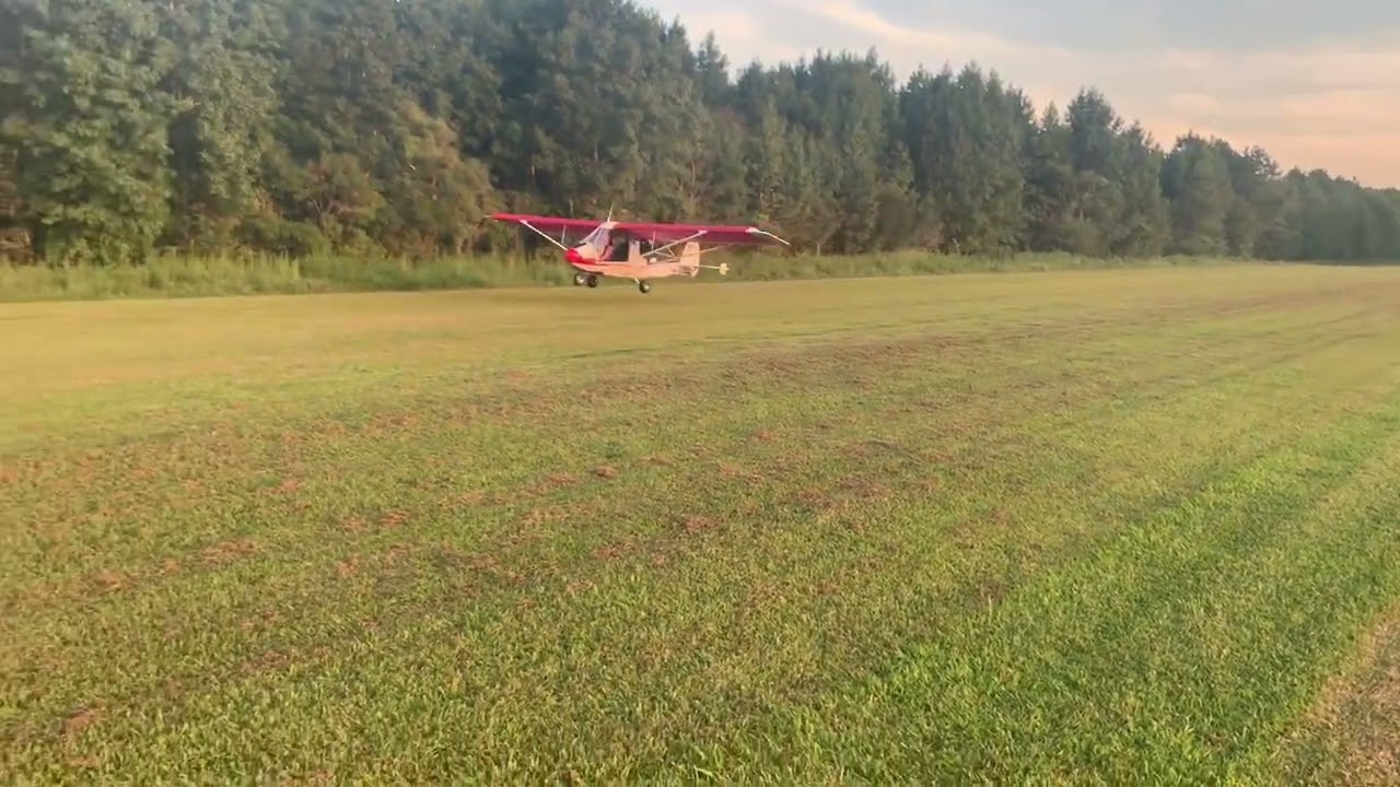 Quad City Challenger ll First Solo Crow Hops 9/2/22 YouTube