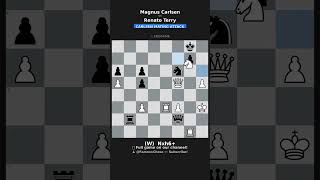 CARLSEN MATING ATTACK — Carlsen vs Terry | Endgame #Shorts