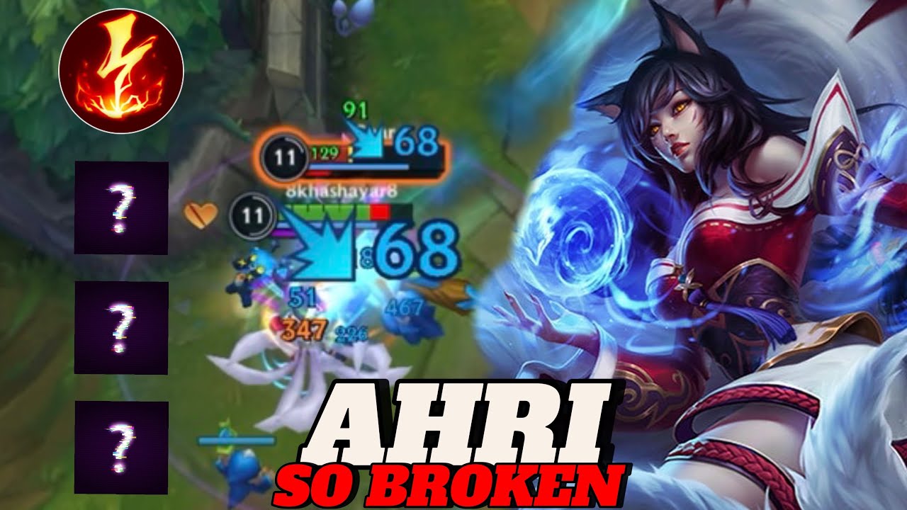 Wild Rift Ahri Mid Lane In Master, So Broken For Climbing Up, Build And ...