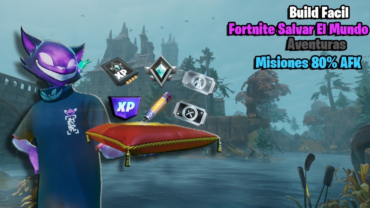 Como subir de nivel en aventuras - Fortnite Salvar el Mundo - Truco 80% AFK