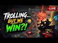 LIVE League of Legends Ranked - TROLL → CARRY? 😂 Top diff...