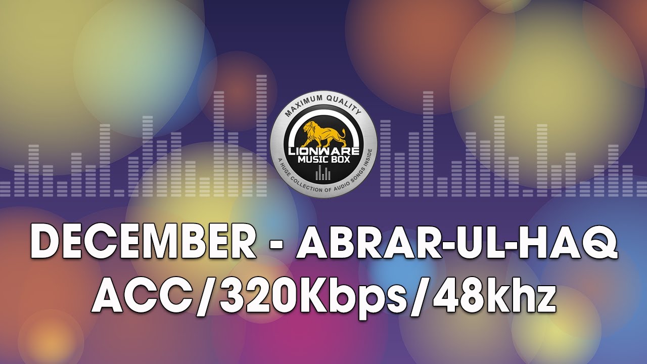 Watch December - Abrar-ul-Haq on YouTube Watch December - Abrar-ul-Haq on YouTube