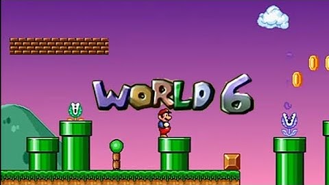 Mario Worker New Levels World 6 Walkthrough