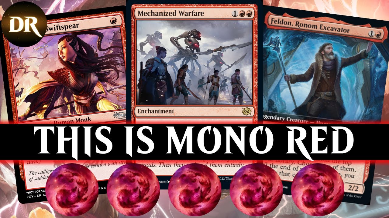 🔥🔥🔥 70% WIN RATE - Mono Red Aggro | BRO Brothers War | MTG Arena YouTube