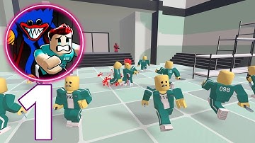 Roblock Squid: Survival Game - Gameplay Walkthrough Part 1 - Tutorial (iOS, Android)