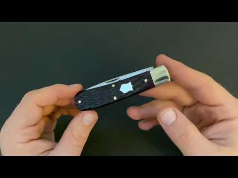Quick Overview of the Great Eastern Cutlery  Mustang in Black Plum Jigged Bone 