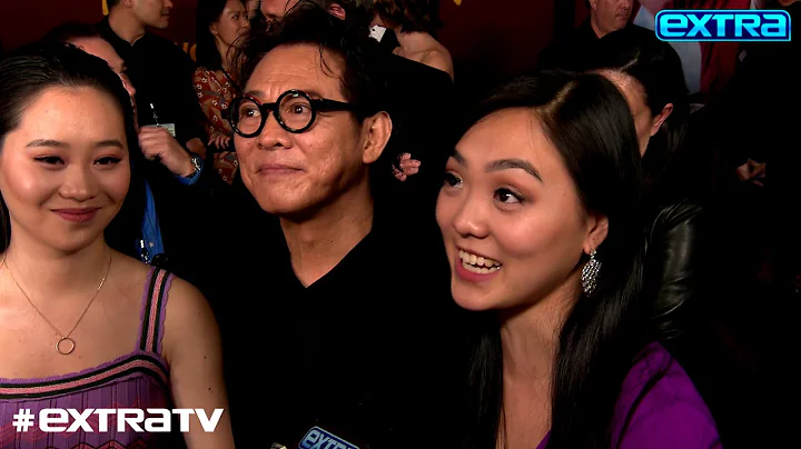 Family Night! Jet Li Hits the Mulan Red Carpet wit...