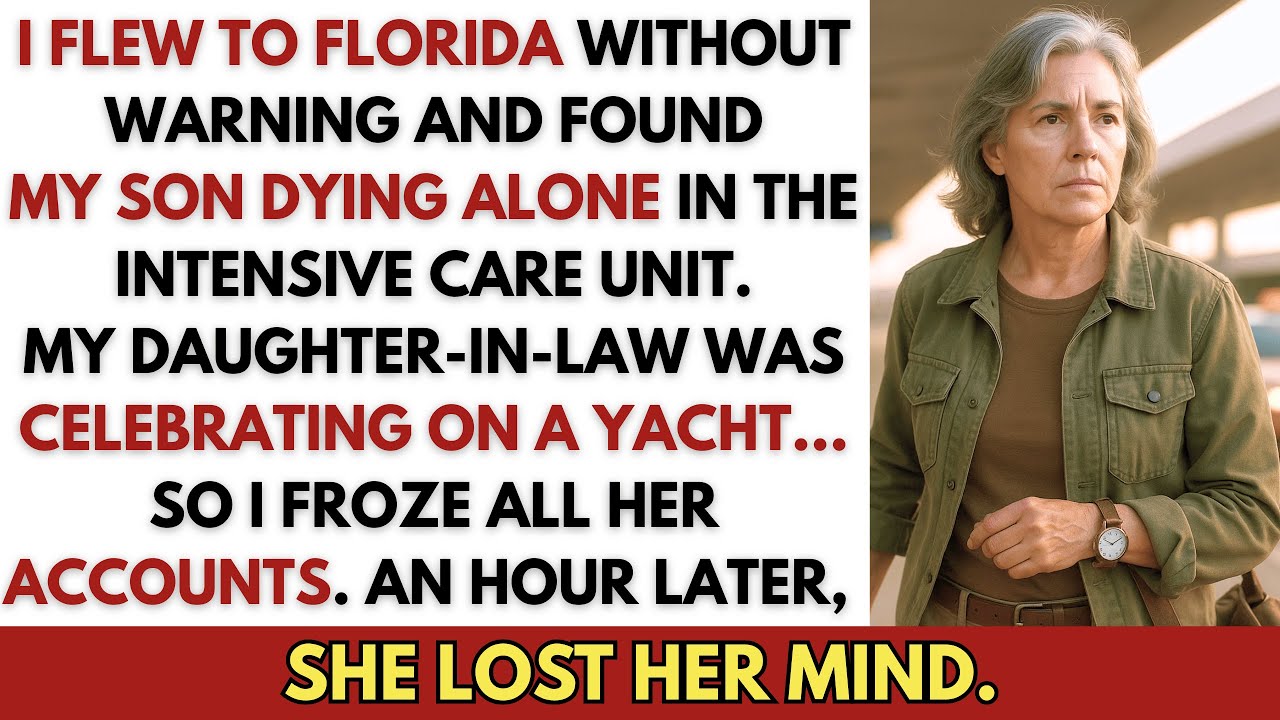 Я прилетела во Флориду без предупреждения и обнаружила, что мой сын умирает, пока моя невестка ус...
