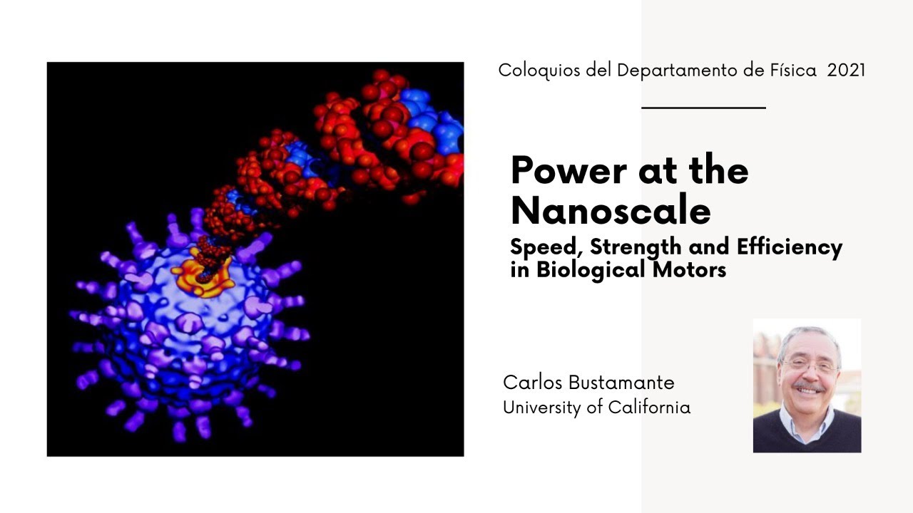 Coloquio: Power at the Nanoscale. Speed, Strength and Efficiency in Biological Motors