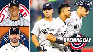 New York Yankees vs Houston Astros | Opening Day Highlights | 3\/28\/24