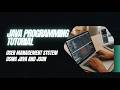 User Management System using Java and JSON