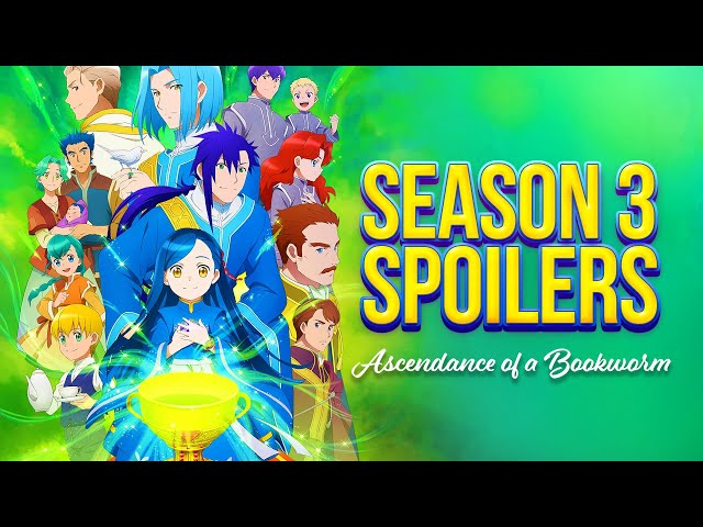 Release Date !! Spring Animation - Honzuki no Gekokujou Season 3 #honzuki 