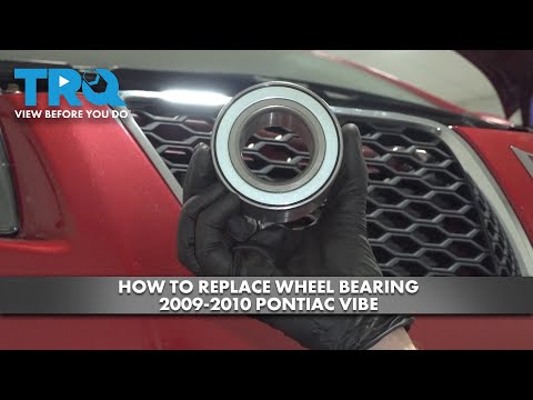 How to Replace Wheel Bearing 2009-2010 Pontiac Vibe