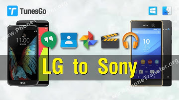 Data to Sony | How to Transfer Contacts, Photos, Music, Videos from LG to Sony