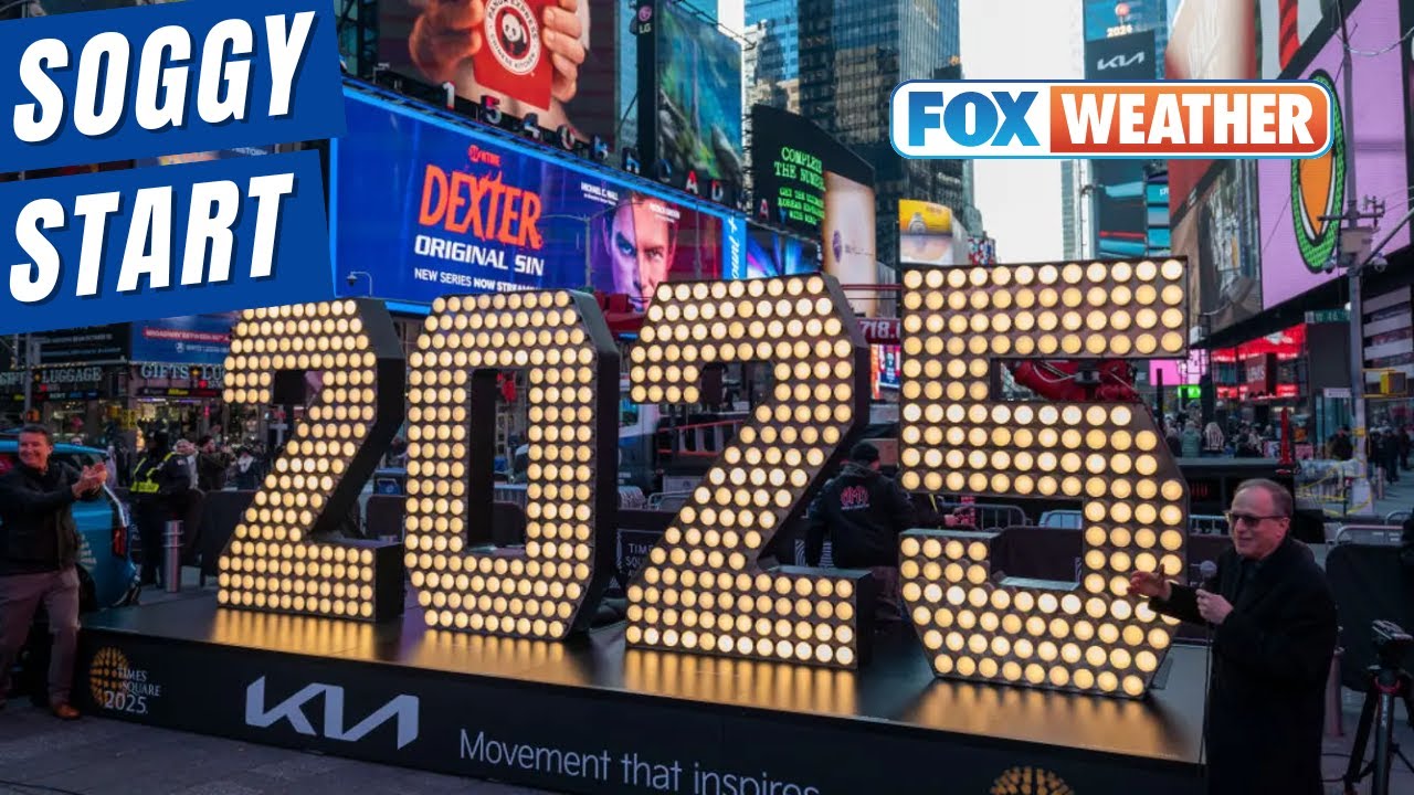 New Year's Eve Forecast For New York City Shows Rain Likely Ahead Of ...