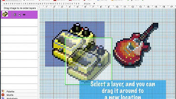 Layers in MacStitch 2016