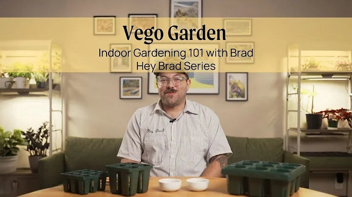 Indoor Gardening 101 with Brad | Vego Garden