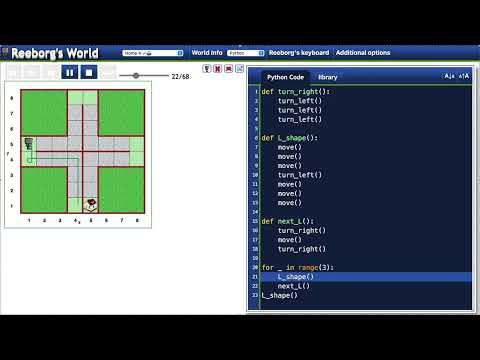 Reeborg's World   Home 4 | Python Solution