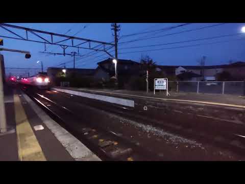 E６５７系ひたち３０号品川行き南仙台駅通過