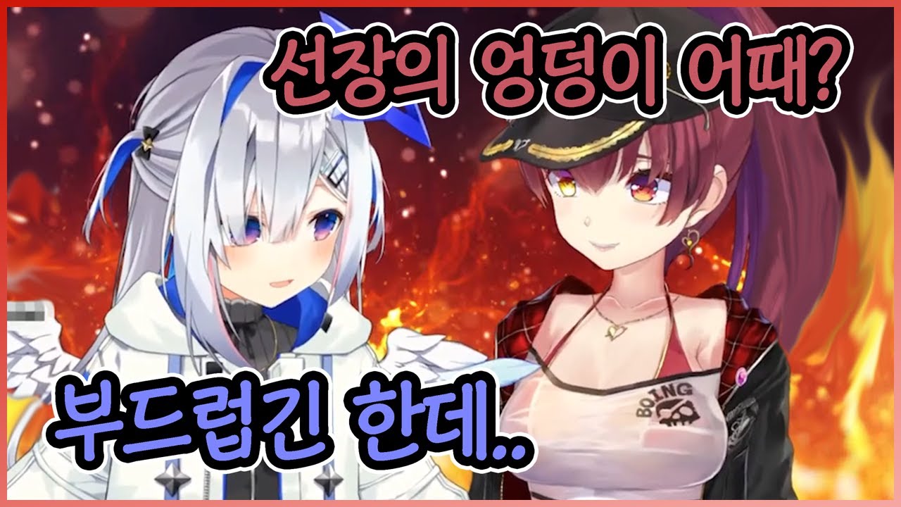 정신 나간 오프라인 콜라보 [ 홀로라이브 / 호쇼 마린 / 아마네 카나타 ]