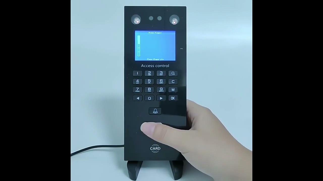 Linux Face Fingerprint Card Recognition Access Control Time Attendance RA07