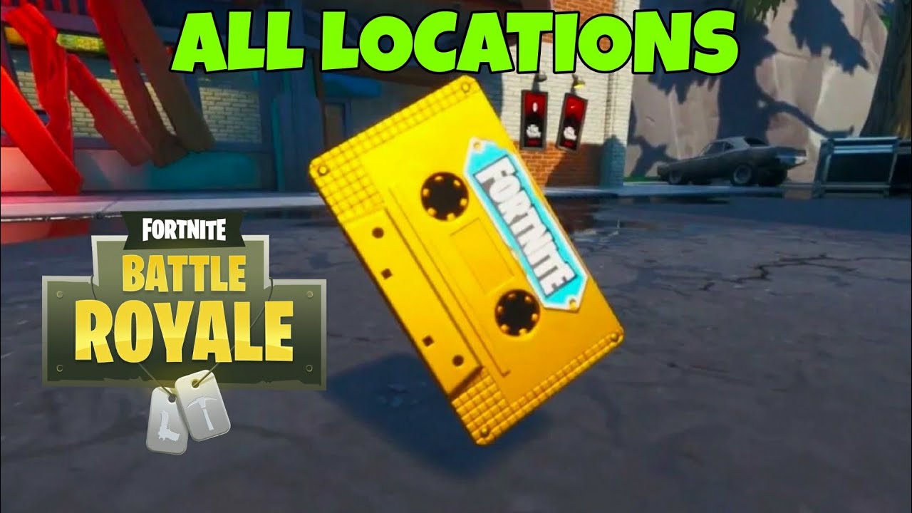 Fortnite- All Visitor Tape Locations