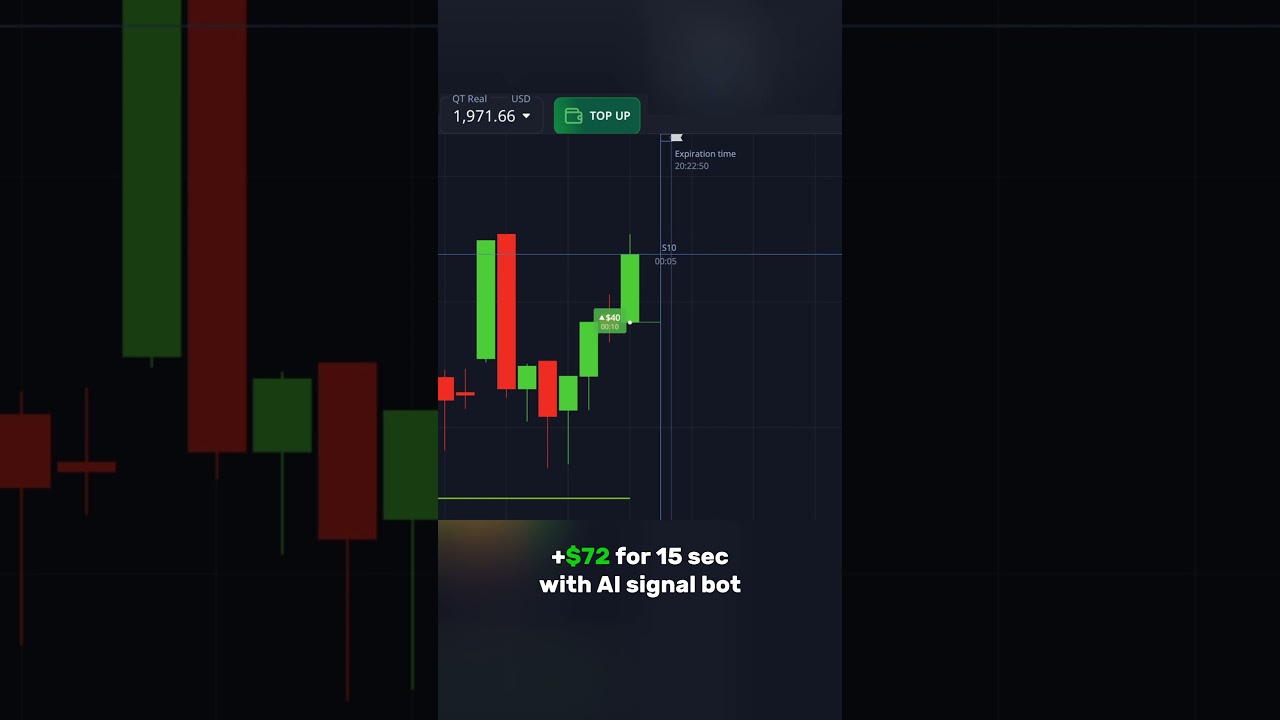 Try our AI signal bot in bio! (live trading)