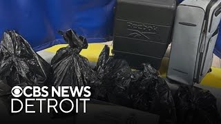 More than $20 million worth of suspected cocaine seized at Ambassador Bridge