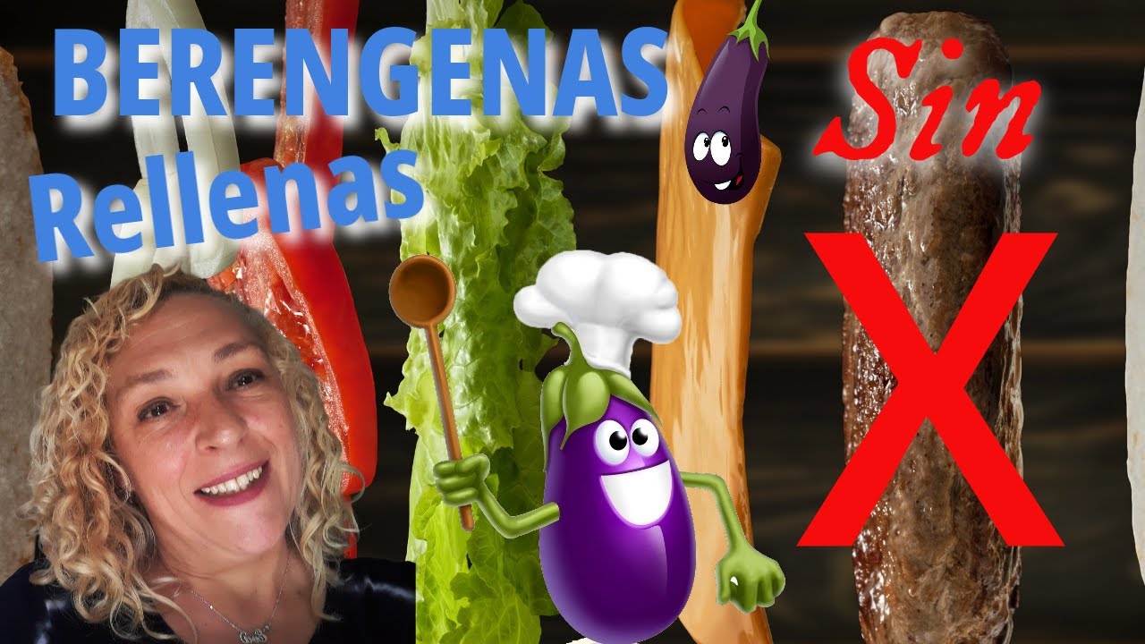 🍆BERENGENAS RELLENAS🍆 SIN CARNE🥩