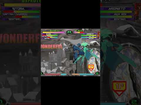 MvC2 [CTD22]: DarkDios - 1 Frame DHC Unblockable (HSF to Hail Storm) .:12.10.25:.