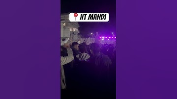 DJ Night at IIT Mandi #jee #iitiansvlogs #iit #iitjee #pw