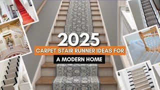 2025 Carpet Stair Runner Ideas for a Modern Home | Stylish & Functional Staircase Designs screenshot 4