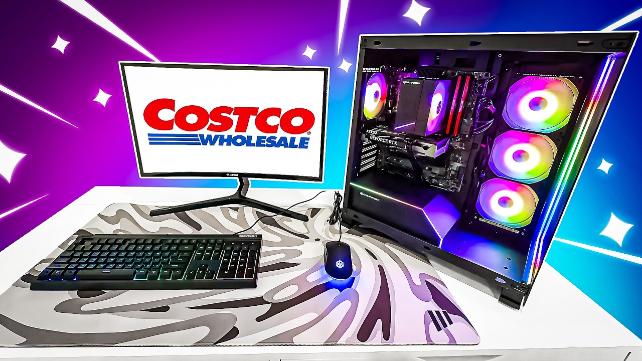 I Bought The CHEAPEST Gaming PC From Costco