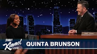 Quinta Brunson On Emmy Gift From Oprah, Surprise Abbott Cameos & Rom-Com With Daniel Radcliffe