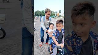 Mau bajak motor trail alvaro malah di tinggal #ombobguys #shorts #trending #comedy