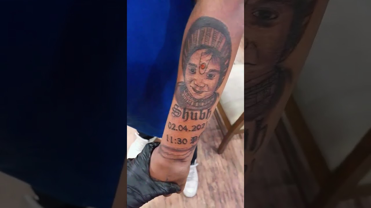 potrait tattoo bareilly tattoo artist bareilly tattoo studio 