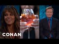 Halle Berry Thinks Conan Looks Like An Aperol Spritz  - CONAN on TBS
