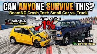 Can ANY Car Survive This 99% IMPOSSIBLE Crash Test? (Beamng.Drive) screenshot 5