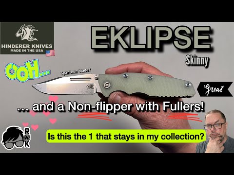 FINALLY? A possibly perfect Hinderer? Unboxing a harpoon Spanto & fuller Magnacut Eklipse knife