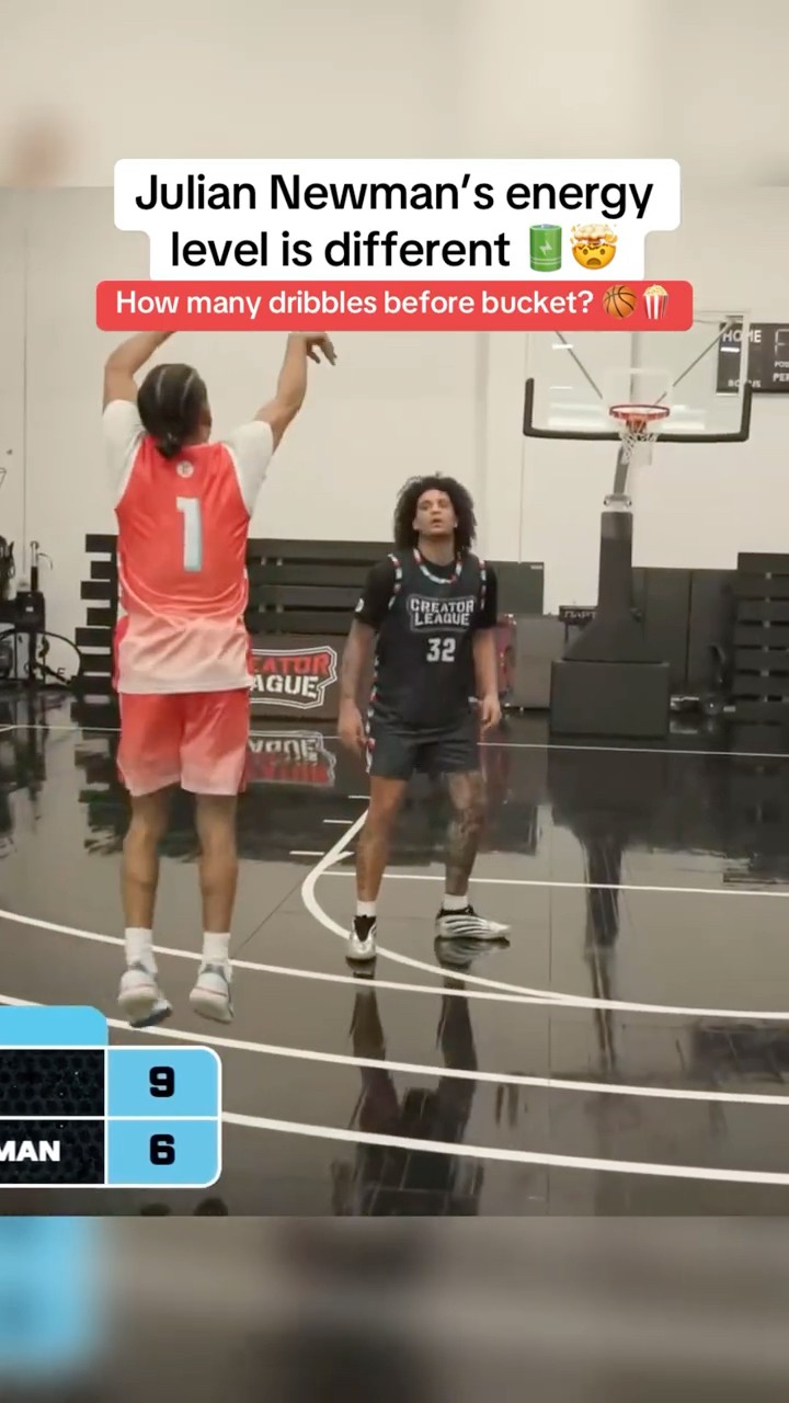 Julian Newman never gets tired ??