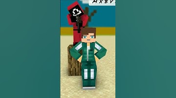 DAME UN GRRR and Squid Game JJ  - MAIZEN Minecraft Animation #shorts​