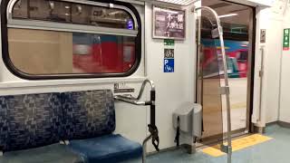 美術館站優化EMU500區間快通過之區間車內角度《地下化拍攝初期》